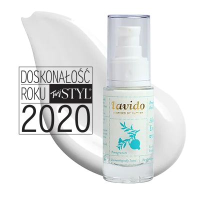 Nagroda Doskonałość Roku 2020 magazynu Twój Styl dla kremu pod oczy Alert Eye Cream Lavido