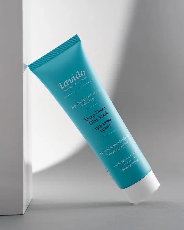 Tubka maseczki oczyszczającej Deep Detox Clay Mask Lavido z glinką kaolinową