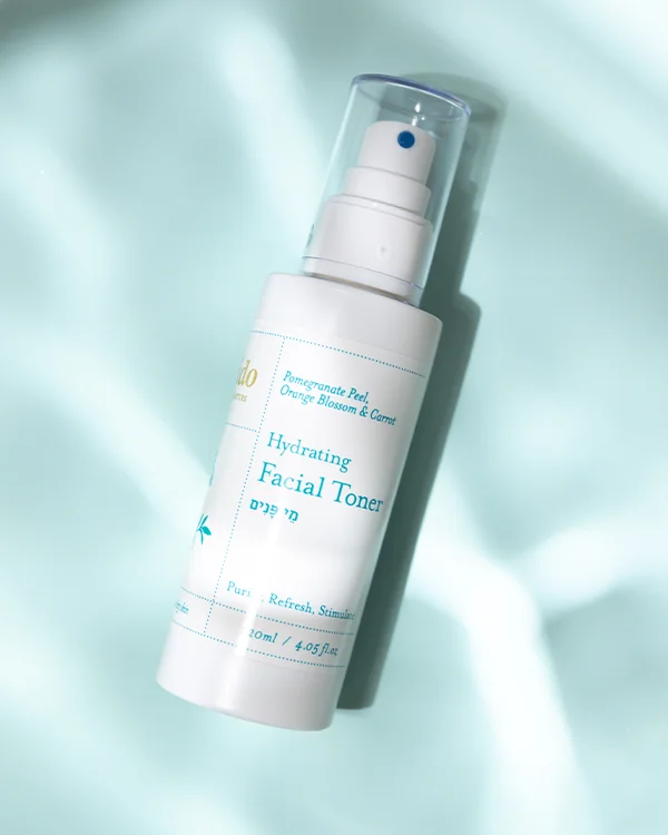 Hydrating Facial Toner Lavido, nawilżający tonik do twarzy 120 ml w butelce z atomizerem