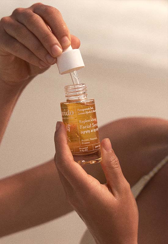 Replenishing Facial Serum Lavido, olejkowe serum nawilżające do twarzy
